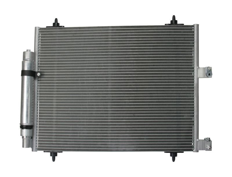 A/C condensator (met droger) past: CITROEN C8, JUMPY II  FIAT ULYSSE  LANCIA PHEDRA  PEUGEOT 807, EXPERT, EXPERT TEPEE 2.0-2.2D 06.02-