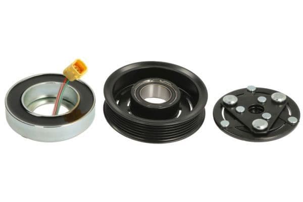 Airco compressor koppeling compleet (SEIKO-SEIKI 12V 6PK 108mm) past: CITROEN BERLINGO, C-ELYSEE, C3 III, JUMPY III, SPACETOURER  PEUGEOT 2008 I, 301, EXPERT, PARTNER, RIFTER 1.2-2.0D 11.12-