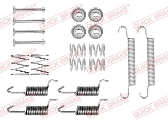 Accessory Kit, parking brake shoes