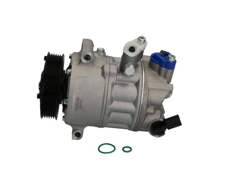 Airconditioning compressor past: AUDI A1, A1 CITY CARVER, A3, Q2, Q3, TT  SKODA FABIA III, FABIA IV, KAMIQ, KAROQ, KODIAQ I, OCTAVIA II, OCTAVIA III, OCTAVIA IV, RAPID, SCALA 1.0-2.0D 05.03-