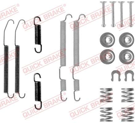 Accessory Kit, parking brake shoes