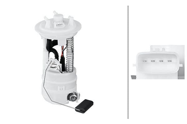 Elektrische brandstofpomp (module) past: NISSAN MICRA IV 1.2 05.10-09.15