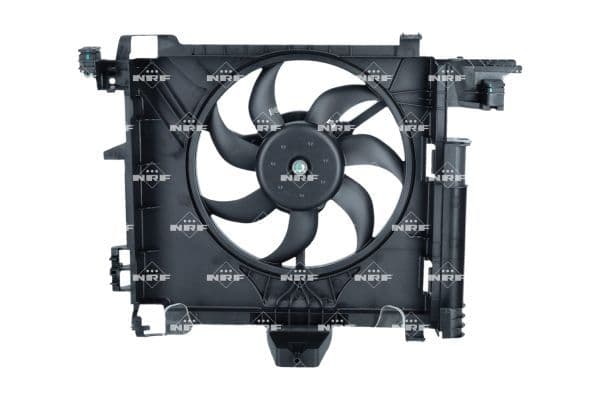 Radiatorventilator (met huisvesting) past: SMART FORTWO 0.8D/1.0/Electric 01.07-