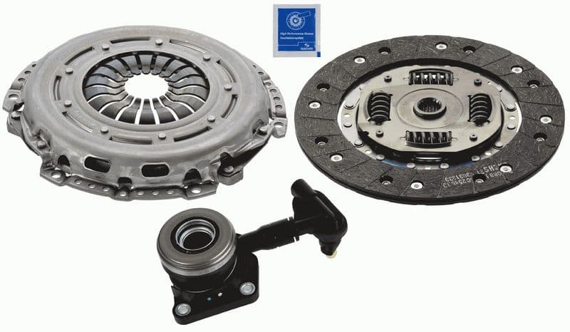 Koppelingskit (228mm) past: FORD C-MAX II, FOCUS III, GRAND C-MAX, MONDEO IV 1.6-1.6LPG 03.10-02.20