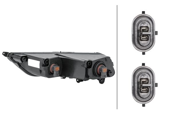 Mistlamp Voor Rechts (H8) past: VW PASSAT B7 08.10-12.14