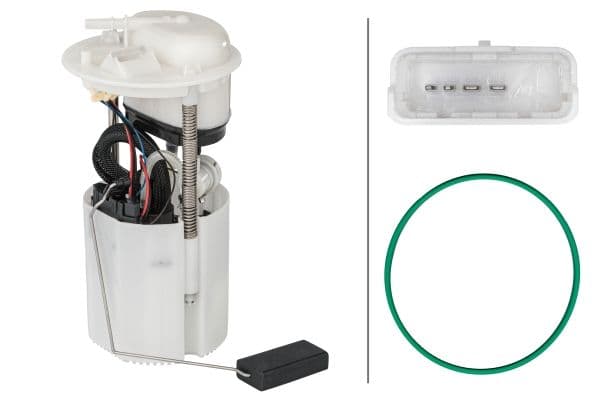 Elektrische brandstofpomp (module) past: FIAT 500, 500 C, PANDA  FORD KA 0.9-1.4 09.03-