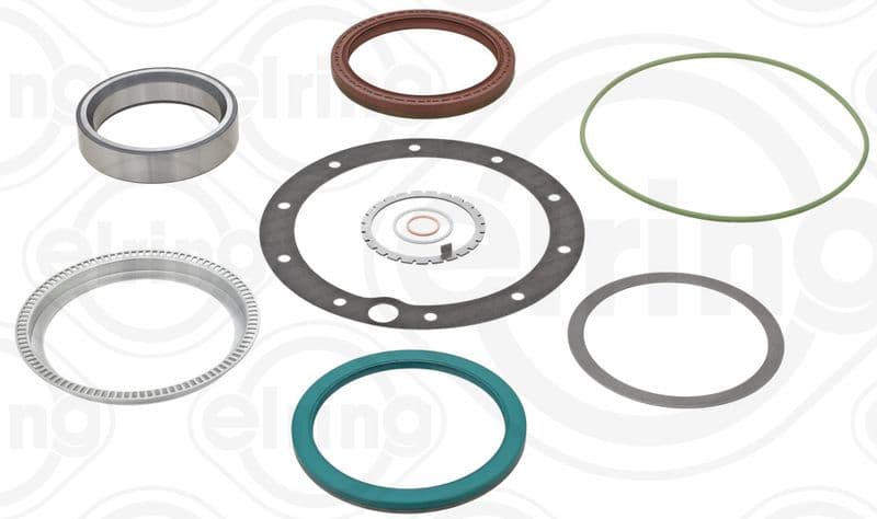 Wielnaaf reparatieset Achter (abs ring) past: MERCEDES ACTROS, ACTROS MP2 / MP3, ACTROS MP4 / MP5, ANTOS, AROCS, ATEGO, AXOR, AXOR 2, ECONIC, ECONIC 2 471.943-OM936.974 04.96-