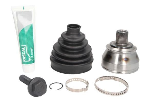 CV-gewricht buitenste Links/Rechts (38z/27z/59,5mm) past: AUDI A6 ALLROAD C6, A6 C6, A8 D3 2.0-6.0 10.02-08.11