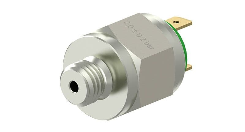 Druksensor (M12x1,5mm, druk 2 bar) past: EVOBUS  MAN  NEOPLAN  VOLVO