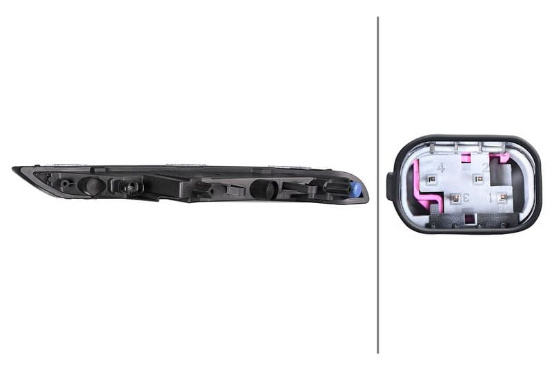 Dagrijlichten Rechts (LED, lichtfuncties: positielichten) past: PORSCHE MACAN 95B 02.14-06.18