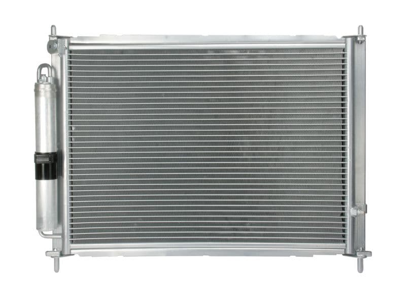 A/C condensator (met droger) past: RENAULT CLIO III, MODUS 1.2/1.4/1.6 12.04-12.14