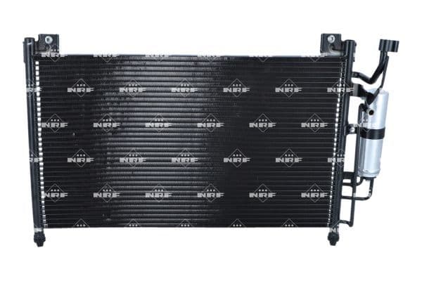 A/C condensator (met droger) past: MAZDA 2 1.3-1.5 07.07-06.15