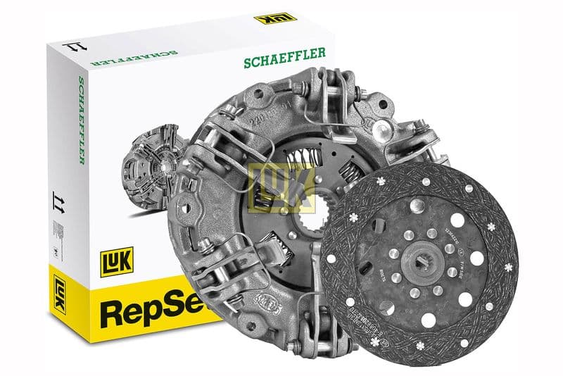 Koppelingskit 230mm past: DEUTZ FAHR 210, 220, 230, 30, 35, 40, 45, 50, 55  HUERLIMANN 30, 35, 40, 45, 50, 55  LAMBORGHINI R 1.30, R 1.35, R 1.40, R 1.45, R 1.50, R 1.55  MASSEY FERGUSON 2405