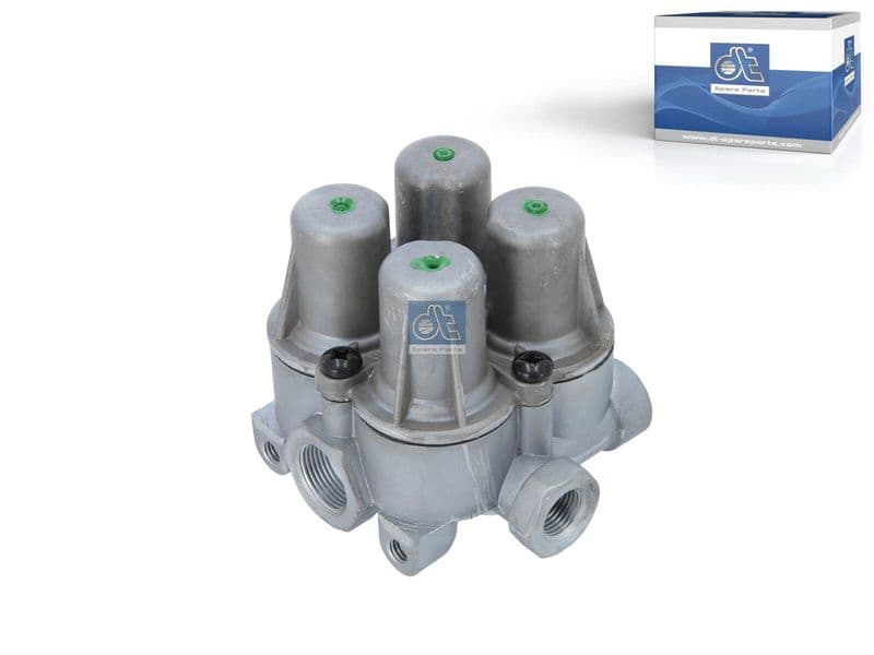 Multi-systeem ventiel, vier-circuit (M16x1,5/M22x1,5) past: VOLVO past: VOLVO B6, B7, FL6 09.85-