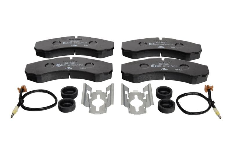 Remblokken set Achter/Voor , past: IVECO DAILY I, DAILY II, DAILY III  RVI MASCOTT  RENAULT MASCOTT, MASTER PRO 2.4D-3.0D 01.85-12.10