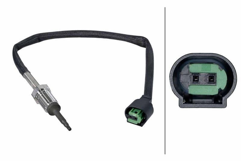 Uitlaatgastemperatuursensor (Vóór katalysator) past: BMW 3 (E90), 3 (E91), 3 (E92), 3 (E93), 5 (E60), 5 (E61), X3 (E83), X5 (E53), X5 (E70), X6 (E71, E72) 2.0D/3.0D 10.03-07.14