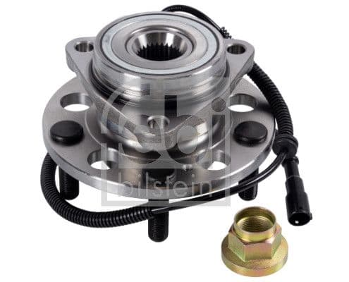 Wiellagerkit - op twee wielen Voor Links/Rechts (28x89x47) past: SSANGYONG REXTON / REXTON II 2.7D/3.2 04.02-