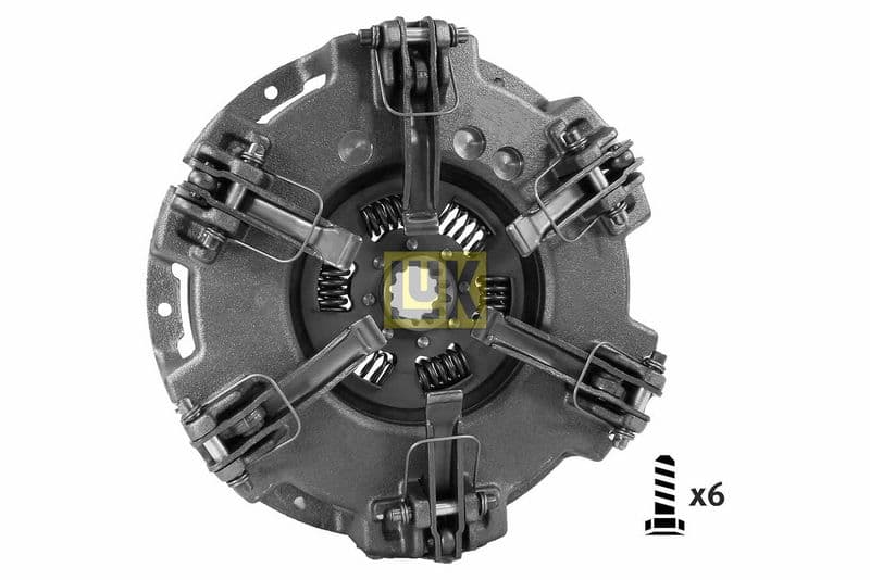 Koppelingsdeksel (280mm) past: URSUS 5044, 350  CASE IH 2120, 2130, 2140, 2150, PJ 55, PJ 65, PJ 75, PJN 55, PJN 65, PJN 75, PJV 55, PJV 65, PJV 75  MAHINDRA 4500, 5500, 6000, 6500  RENAULT 110