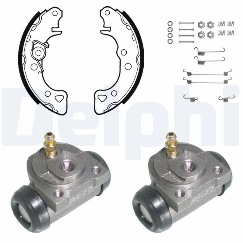 Brake shoe set