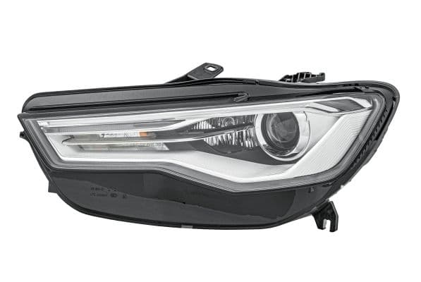 Koplamp Links (D5S/H7/LED/PWY24W, elektrisch, met motor) past: AUDI A6 C7 11.10-04.15