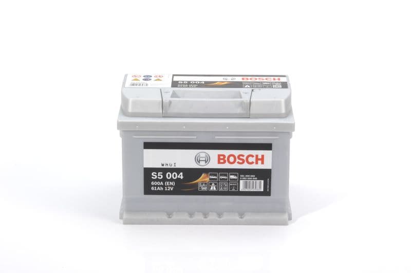 Batterij BOSCH 12V 61Ah/600A (EN) S5 (R+ standaard terminal) 242x175x175 B00 - geen montageflens (beginnen)