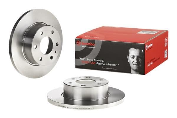 Brake disc Achter Links/Rechts past: IVECO DAILY IV 2.3D/3.0CNG/3.0D 05.06-08.11