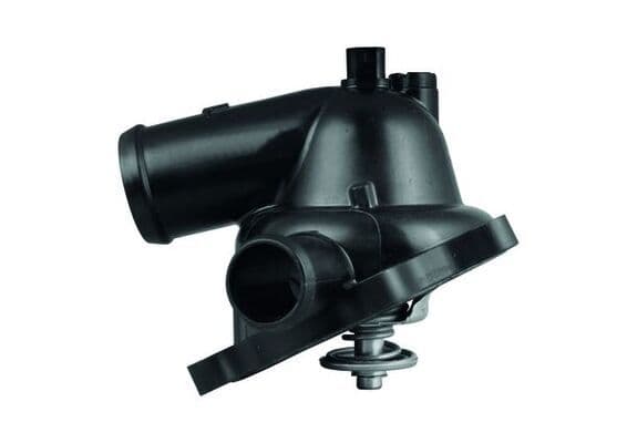 Thermostaat koelsysteem (95°C, in huisvesting) past: AUDI A6 ALLROAD C6, A6 C6, A8 D3, Q7  VW TOUAREG 4.2/5.2/6.0 08.04-03.18