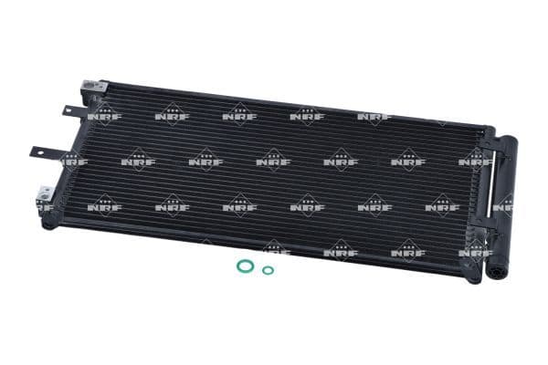 A/C condensator (met droger) past: TOYOTA COROLLA 1.4/1.6/1.9D 04.97-01.02