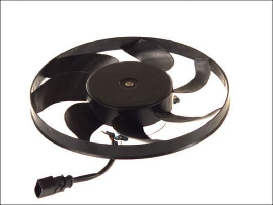 Radiatorventilator Rechts past: AUDI A1, A3, TT  SEAT ALTEA, ALTEA XL, IBIZA IV, IBIZA IV SC, LEON, TOLEDO III  SKODA OCTAVIA II, SUPERB II, YETI  VW BEETLE, CADDY ALLTRACK IV 1.0-3.6 02.03-05.22