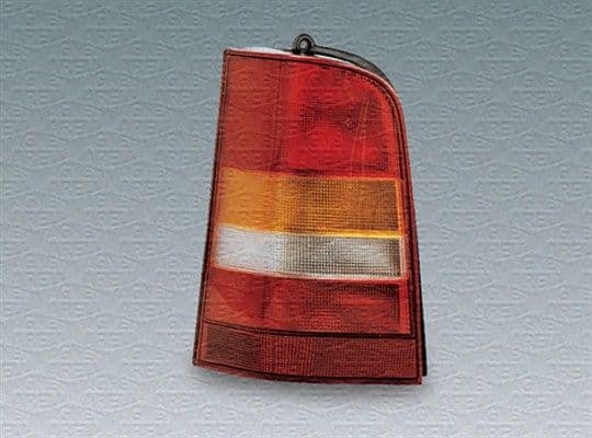Achterlicht Links (kleur indicator oranje, kleur van het glas red, anti-fog licht, achteruitrijlicht) Bus / Volledig lichaam