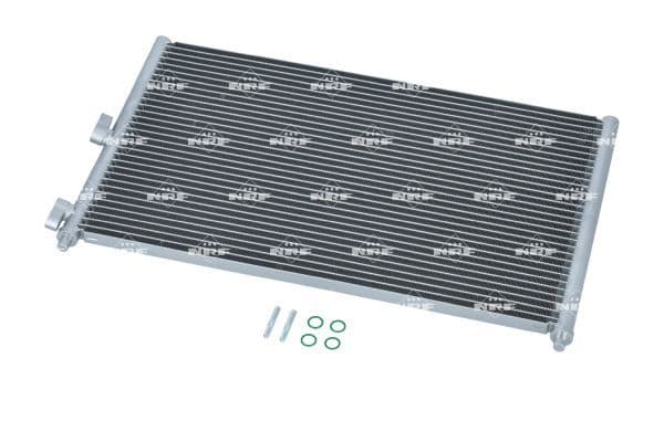 A/C condensator past: FIAT IDEA, PUNTO  LANCIA MUSA 1.3D-1.9D 06.03-