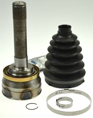 Uitlaatsysteem pakking/afdichting (2x160x165mm) past: DAF