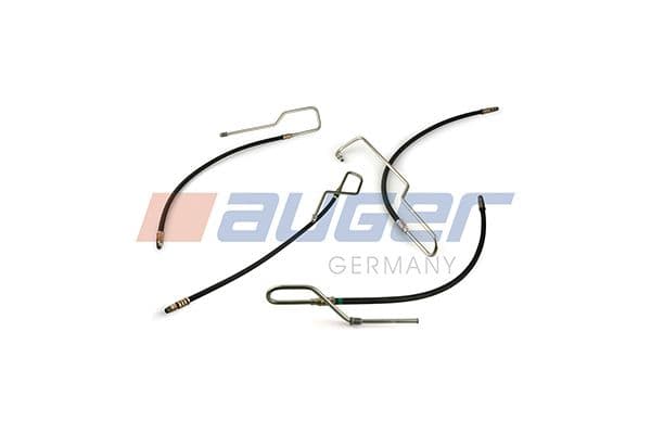 Koelsysteem rubber slangenset (naar oliekoeler, lengte: 805mm, M16x1,5) past: MERCEDES ACTROS, ACTROS MP2 / MP3 OM541.920-OM542.969 04.96-