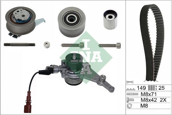 Water Pump & Timing Belt Kit