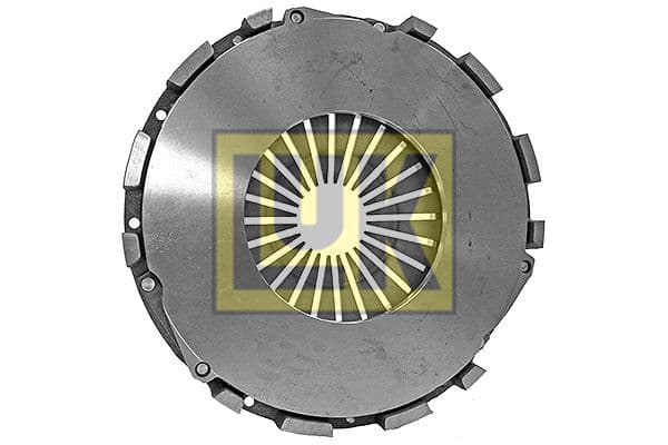 Koppelingsdeksel (360mm) past: VALTRA, ATM K 3000  EICHER 3028, 3030, 3125, 3145, 3024, 3026, 3108, 3133  MERCEDES 1100 MB-TRAC, 1300 MB-TRAC, 1300 TURBO MB-TRAC, 1400 TURBO MB-TRAC, 1500 MB-TRAC