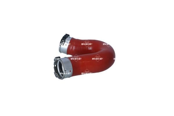 Intercooler slang Rechts (Inlaat zijde, diameter 50/53mm, red) past: MERCEDES SPRINTER 3,5-T (B906), SPRINTER 3,5-T (B907), SPRINTER 3,5-T (B907, B910) 2.1D/2.2D/3.0D 06.06-12.21