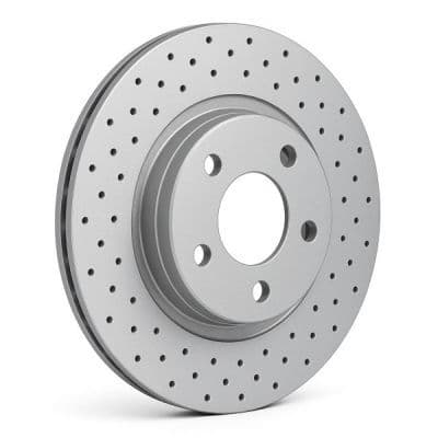 Brake disc Achter Links/Rechts past: BMW 3 (E46) 1.9-3.0D 12.97-12.07