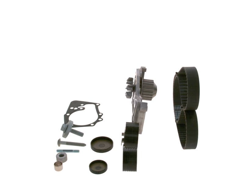 Timingset (riem + poelie + waterpomp) past: RENAULT CLIO III, FLUENCE, GRAND SCENIC II, GRAND SCENIC III, LAGUNA II, LAGUNA III, MEGANE, MEGANE I, MEGANE II, MEGANE III 1.6/1.6ALK/1.6LPG 06.01-