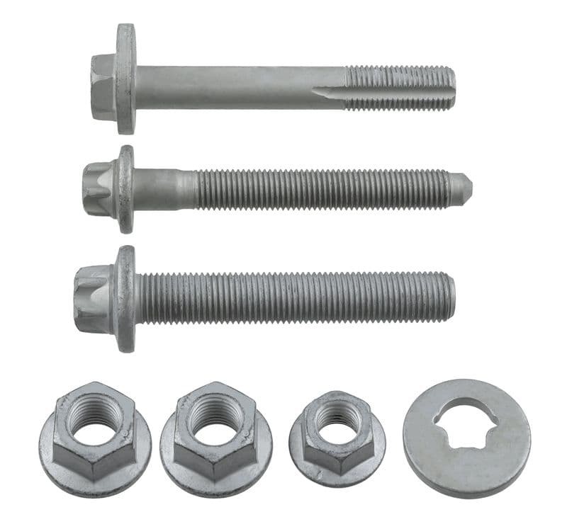 Reparatieset voor ophanging Links/Rechts Achter past: BMW 1 (F20), 1 (F21), 2 (F22, F87), 2 (F23), 2 (G42, G87), 3 (F30, F80), 3 (F31), 3 (G20, G80, G28), 3 GRAN TURISMO (F34) 1.5-3.0H 07.11-