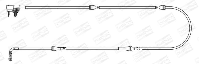 Sensor remblokslijtage Voor (hoeveelheid per verpakking: 1pcs) past: MAN TGE  JAGUAR F-PACE  LAND ROVER RANGE ROVER VELAR 2.0-Electric 09.15-