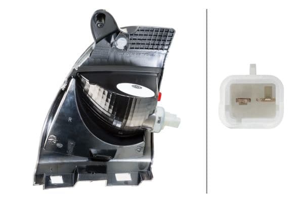 Achterlicht Rechts (onderste deel, P21W, anti-fog licht) past: CITROEN C3 AIRCROSS  PEUGEOT 2008 I, 308 I 09.07-12.20