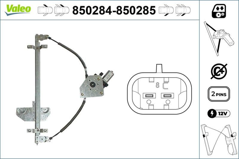 Radiatorventilator (met huisvesting) past: CHEVROLET SPARK 1.0-1.2LPG 03.10-