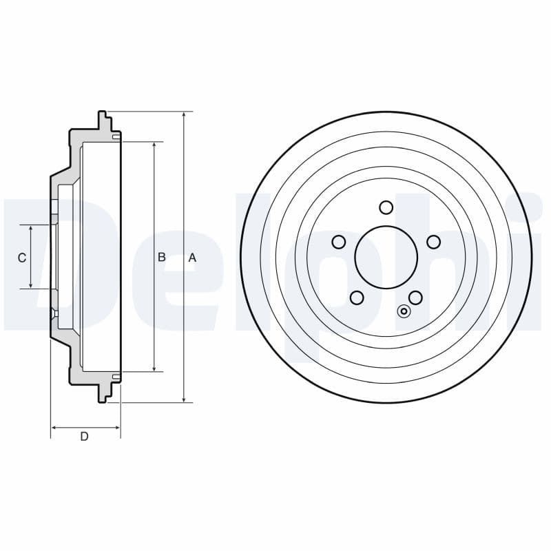 Brake drum past: MG MG 350 1.5 01.11-