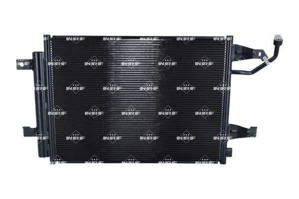 A/C condensator (met droger) past: MITSUBISHI COLT, COLT CZC VI, COLT VI  SMART FORFOUR 1.1-1.5D 01.04-06.12