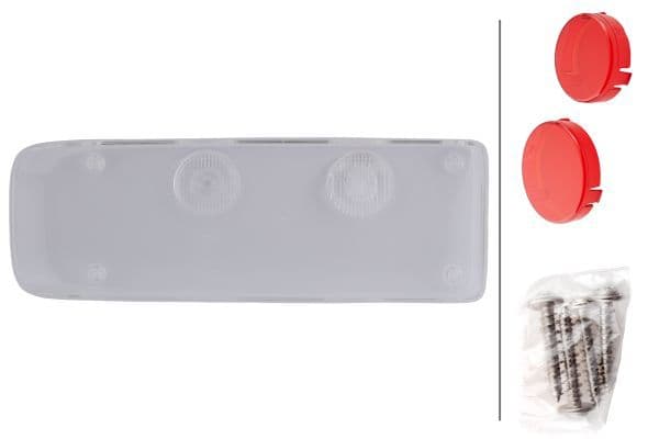 Lampenkap, achter Rechts