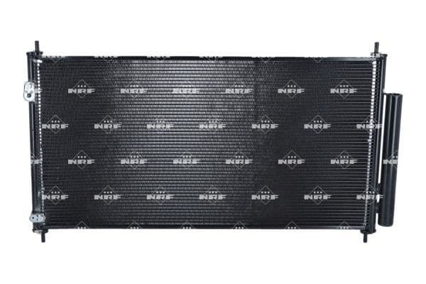 A/C condensator (met droger) past: HONDA CIVIC IX 1.6D/1.8 02.12-12.16