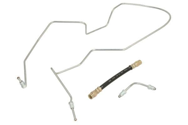 Remleiding/slang flexibel Achter Links (M10x1) past: RENAULT GRAND SCENIC II, MEGANE II, SCENIC II 1.4-2.0D 06.03-10.11