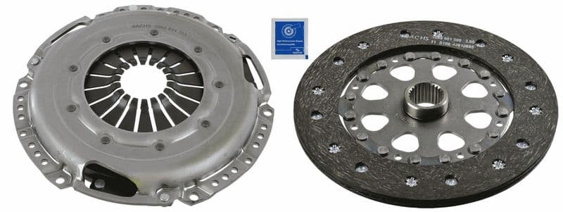 Koppelingskit (215mm) past: MERCEDES C (CL203), C (W203), C T-MODEL (S202), C T-MODEL (S203), E (W210), E T-MODEL (S210) 2.0 06.95-05.02