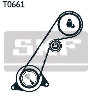 Timing belt set