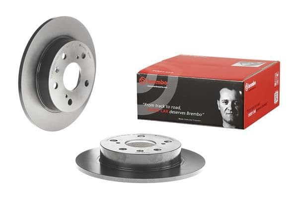 Brake disc Achter Links/Rechts past: SUZUKI S-CROSS, SWIFT IV, SX4 S-CROSS, VITARA 1.0-1.6D 10.10-